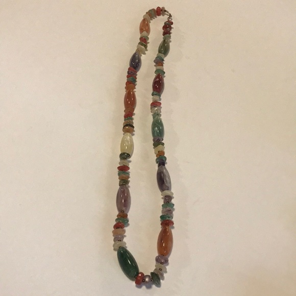 Multi Color Necklace -beautiful - Picture 2 of 8